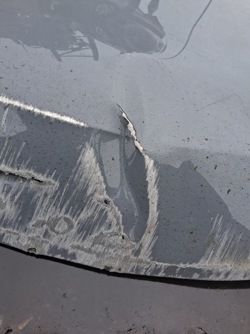 2024 NISSAN QASHQAI J12 MK3 FRONT BONNET HOOD PANEL GREY DAMAGED