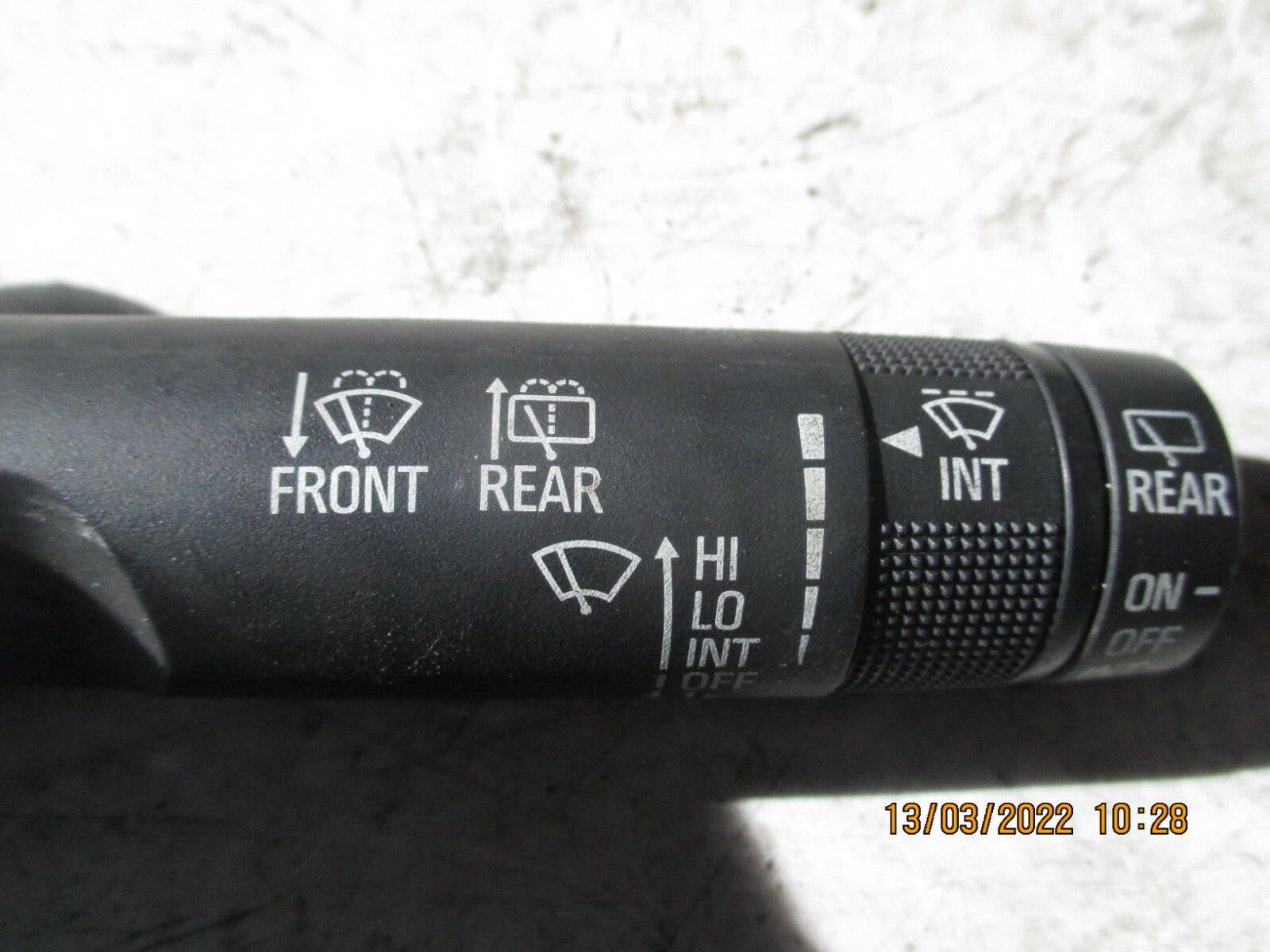 VAUXHALL INSIGNIA A 2015 WINDSCREEN WIPER CONTROL SWITCH STALK ARM 95433818