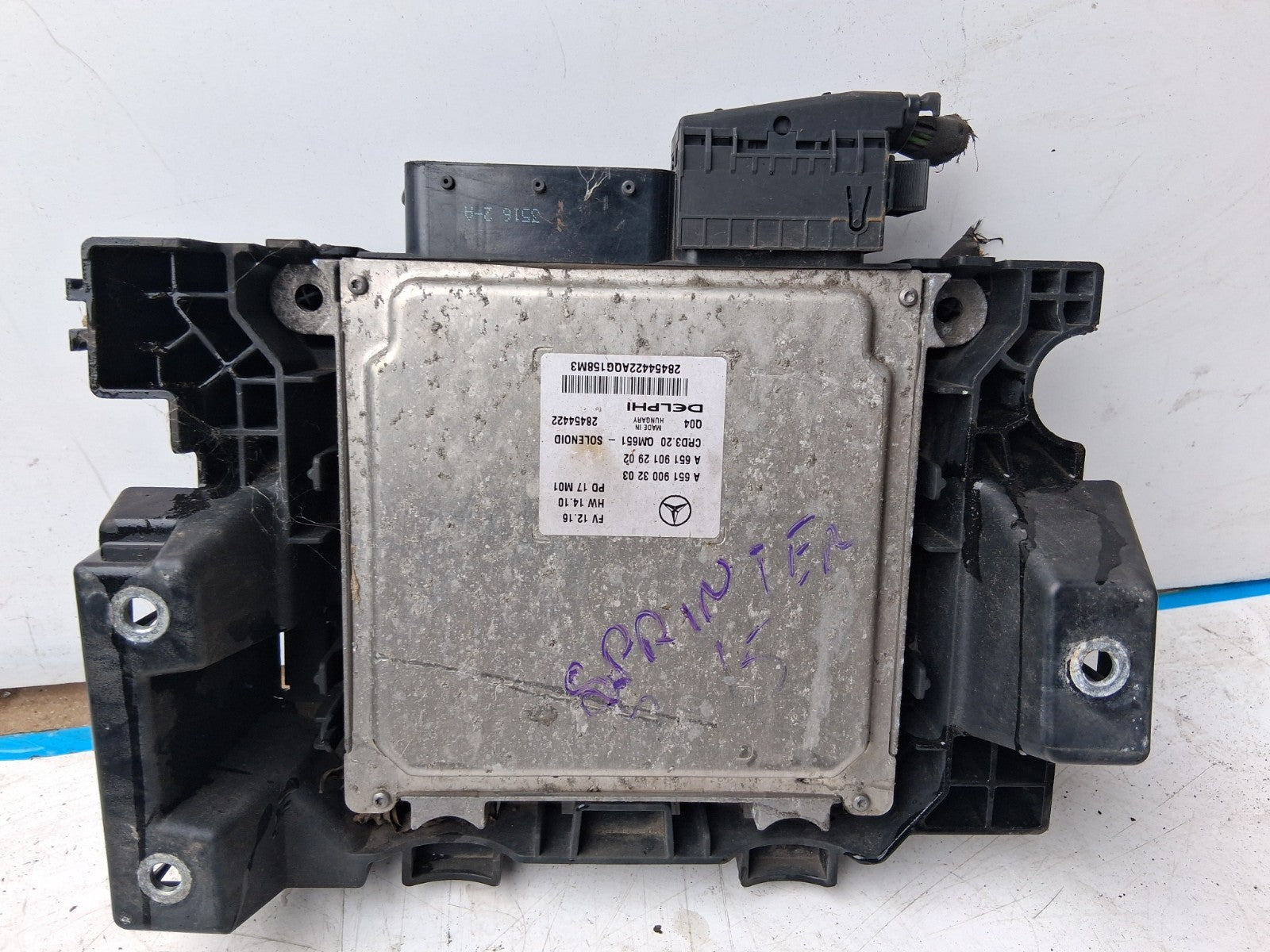 2015 MERCEDES SPRINTER W906 2.1 DIESEL ECU ENGINE CONTROL MODULE A6519003203