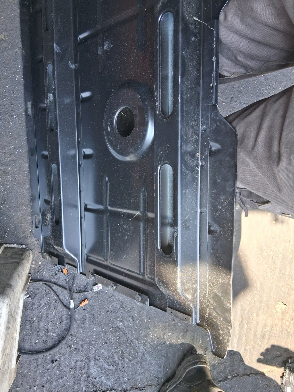 2018 VAUXHALL CORSA E REAR BOOT FLOOR LOWER BULKHEAD PANEL