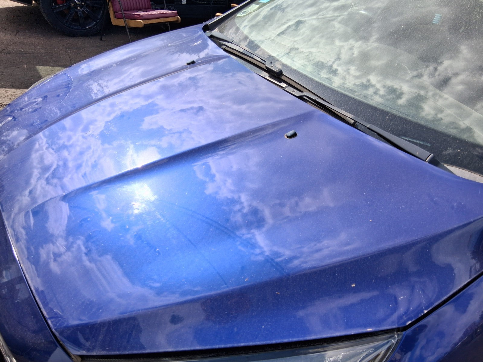 2015 FORD FOCUS MK3 FRONT BONNET HOOD PANEL DEEP IMPACT BLUE MET HF