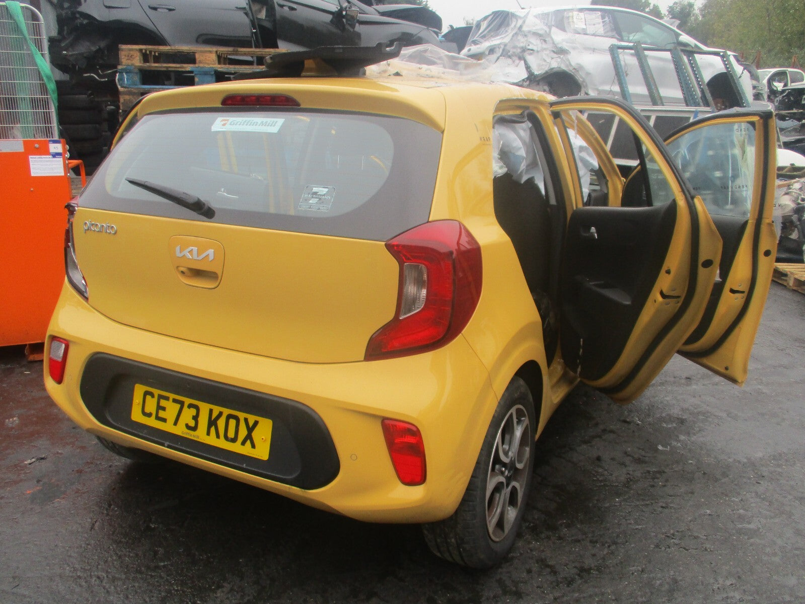 2023 KIA PICANTO MK3 JA FRONT WINDSCREEN WIPER MOTOR & LINKAGE