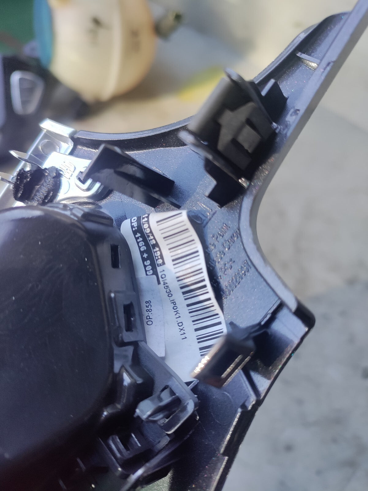 VAUXHALL CORSA E 2015 OS DRIVER SIDE AIR VENT 13384932