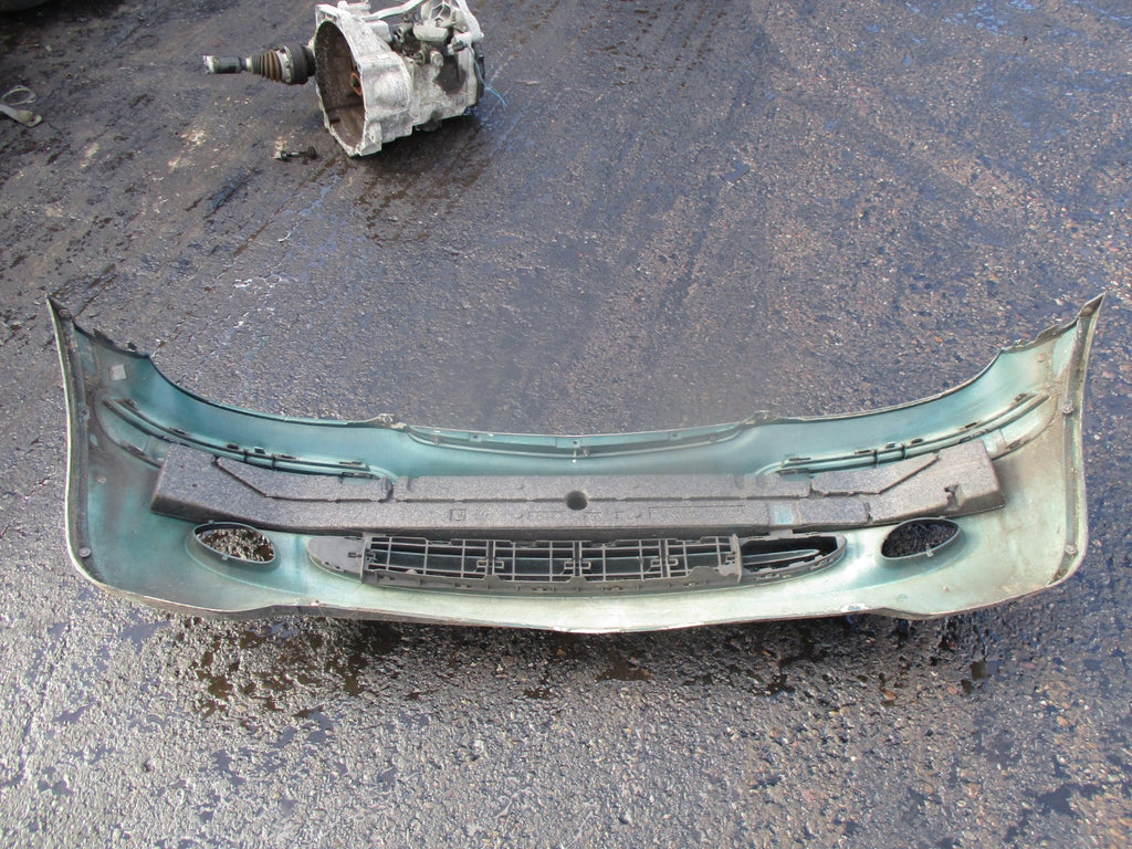 2003 MERCEDES A140 ELEGANCE 1.4 FRONT BUMPER AND GRILL COMPLETE GREEN