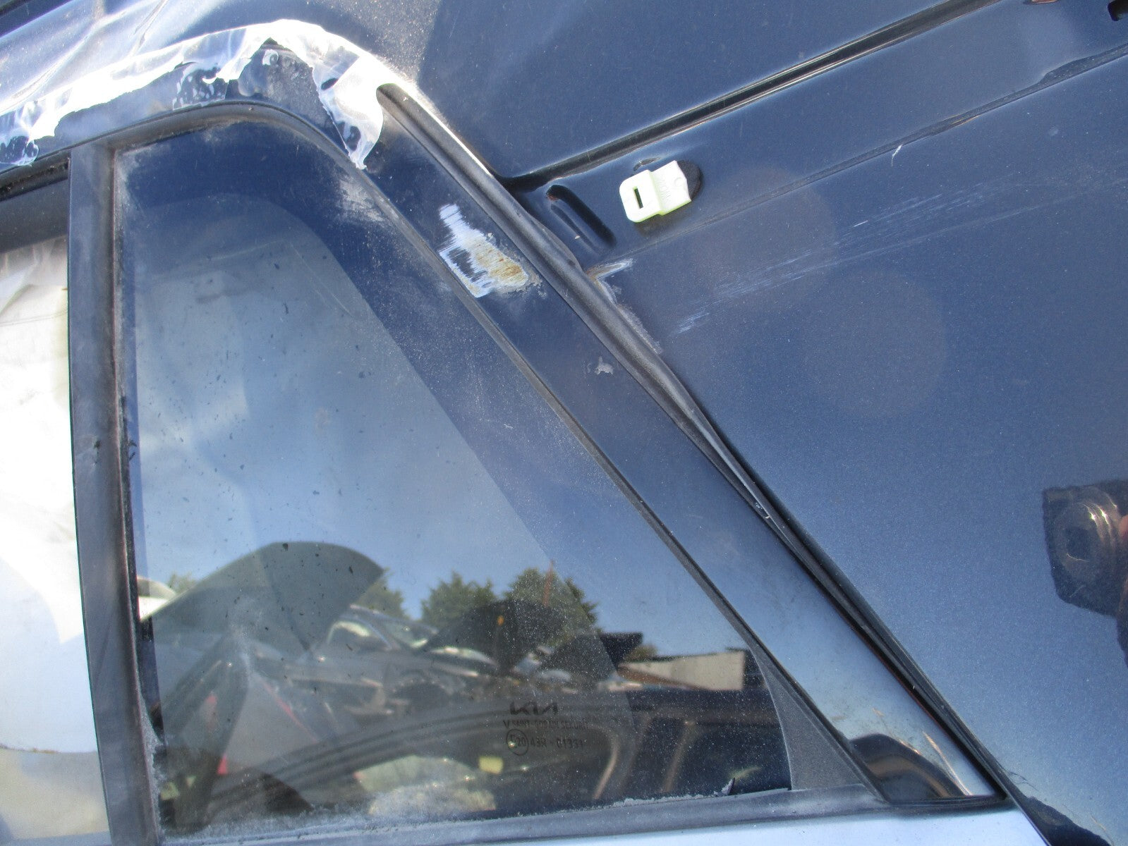 2023 KIA SPORTAGE MK5 NSR PASSENGER SIDE REAR QUARTER WINDOW GLASS