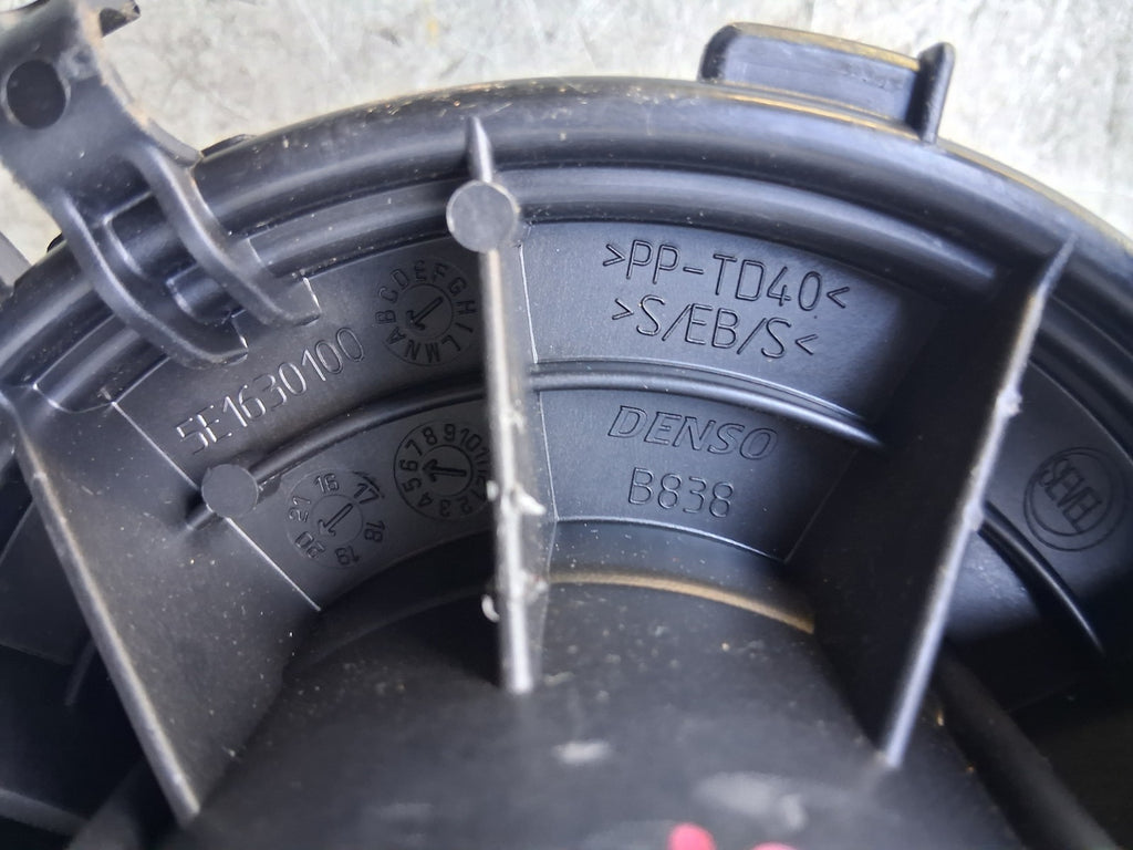 2021 PEUGEOT BOXER MK3 HEATER BLOWER MOTOR FAN 5E1630100