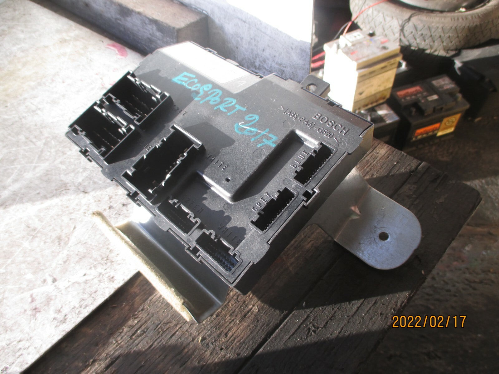 FORD ECOSPORT 2016 BCM BODY CONTROL MODULE DN1T15K600JE