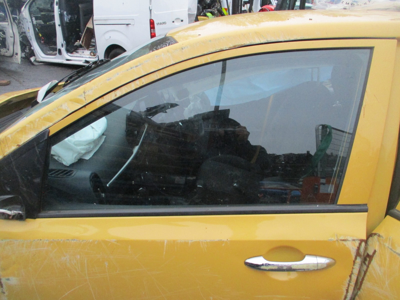 2023 KIA PICANTO MK3 JA NSF PASSENGER SIDE FRONT WINDOW GLASS