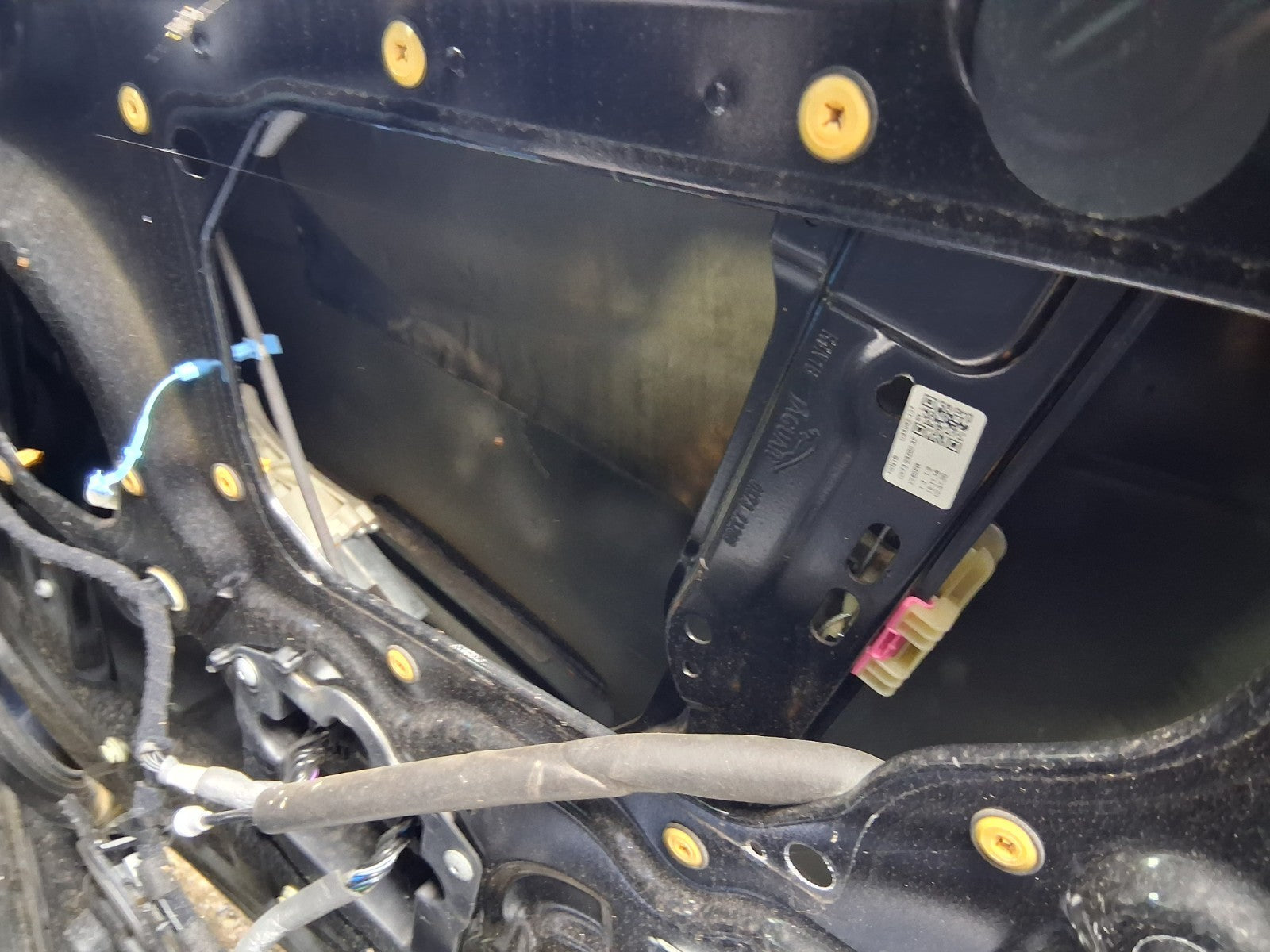 2017 JAGUAR XE OSF DRIVER SIDE FRONT RIGHT WINDOW REGULATOR & MOTOR