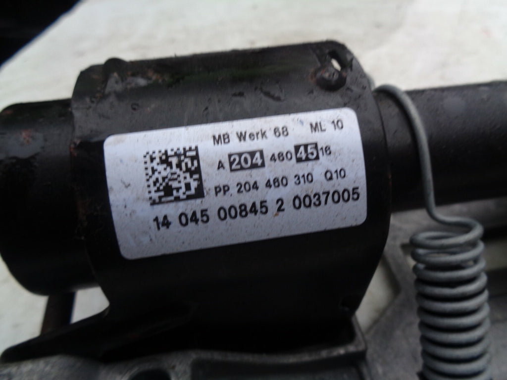 MERCEDES BENZ W204 C CLASS STEERING COLUMN A2044604516