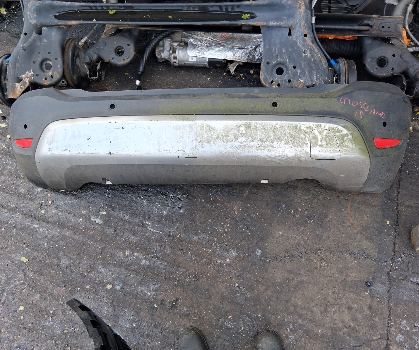 2018 VAUXHALL CROSSLAND X REAR BUMPER