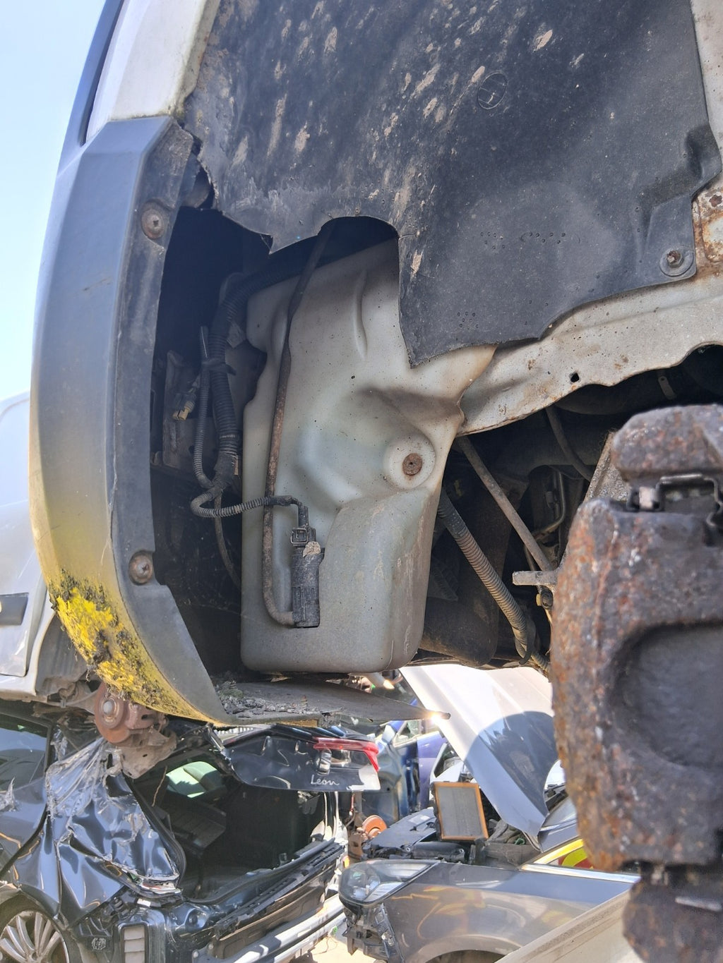 2015 PEUGEOT BIPPER WINDSCREEN WASHER WATER BOTTLE TANK