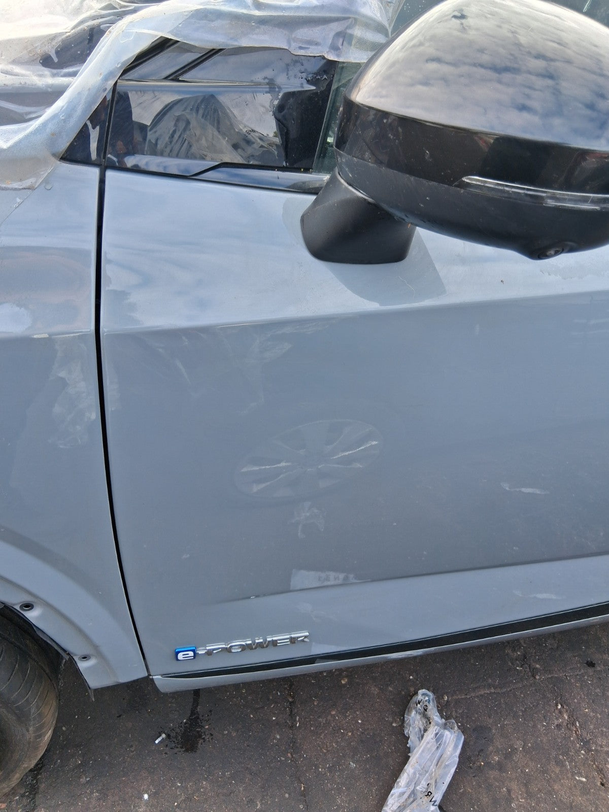 2024 NISSAN QASHQAI J12 MK3 NSF PASSENGER SIDE FRONT LEFT BARE DOOR GREY