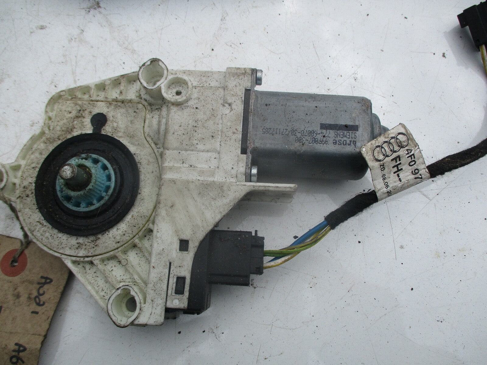 AUDI A6 4F C6 2008 NSR PASSENGER SIDE REAR ELECTRIC WINDOW MOTOR 4F0959801F