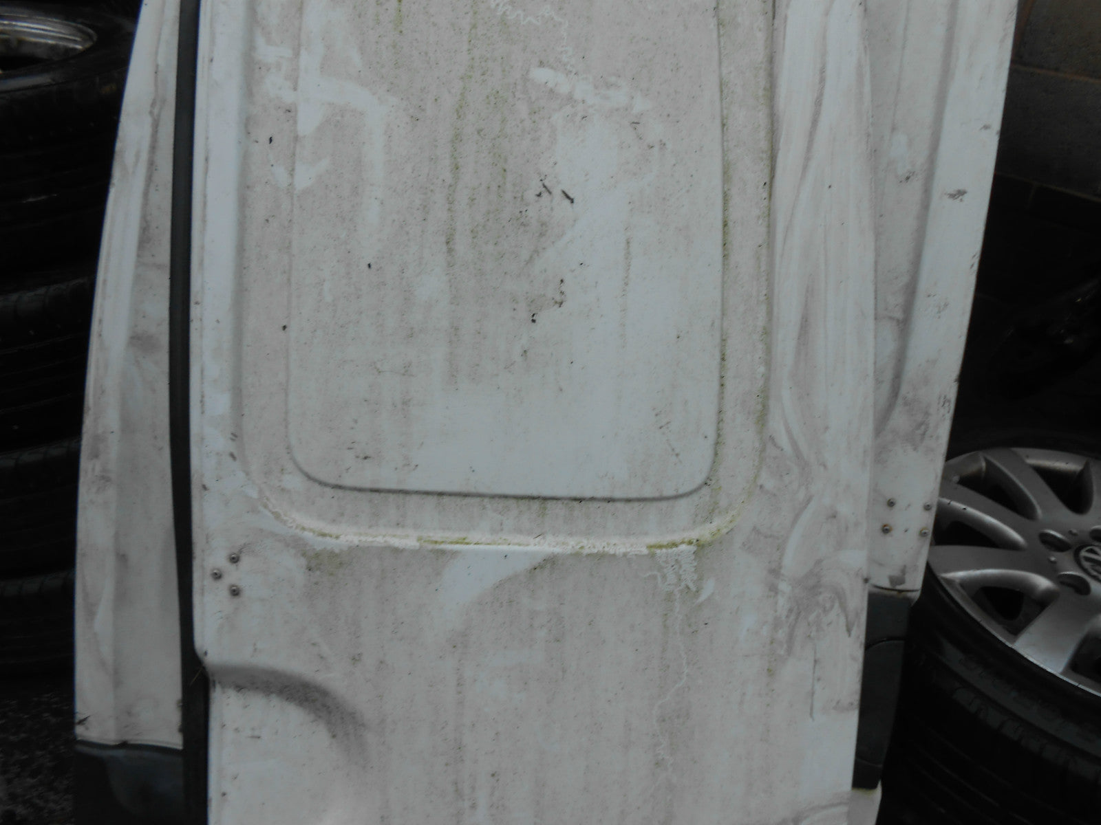 RENAULT KANGOO 2001 MK1 PHASE 1 OSR DRIVER SIDE REAR DOOR WHITE