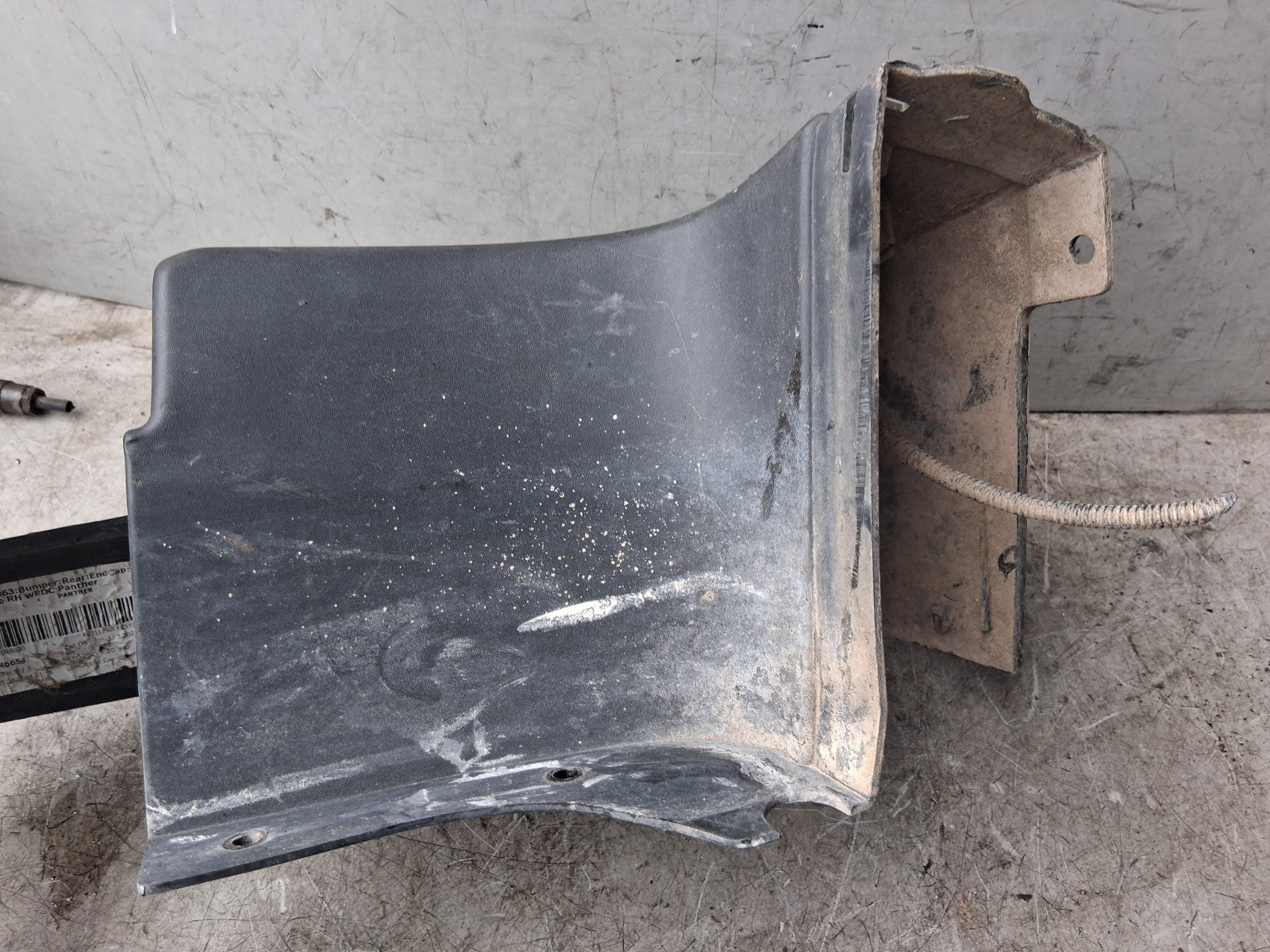 2023 FORD TRANSIT 350 MK8 OSR DRIVER SIDE REAR RIGHT BUMPER END KK3117926