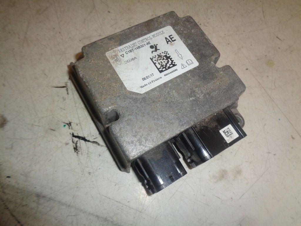 FORD FIESTA MK7 2016 AIRBAG RESTRAINT CONTROL MODULE C1BT14B321AE