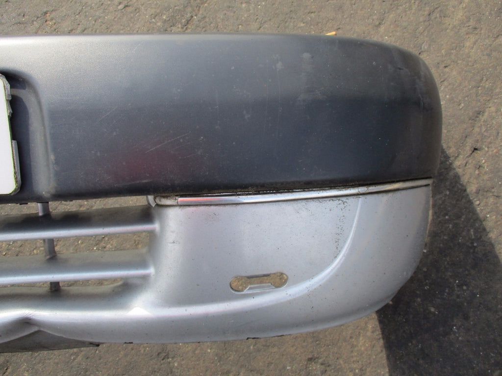 PEUGEOT PARTNER 2001 COMPLETE FRONT PLASTIC BUMPER SILVER