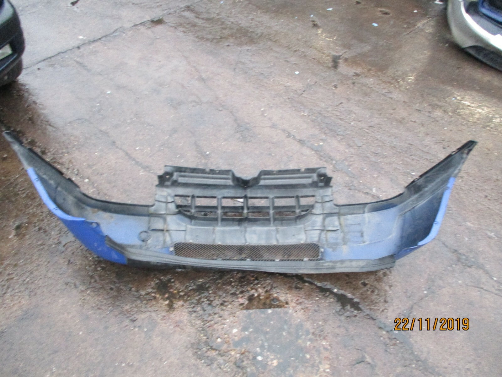 FIAT DOBLO MK1 PRE FACELIFT FRONT BUMPER BLUE