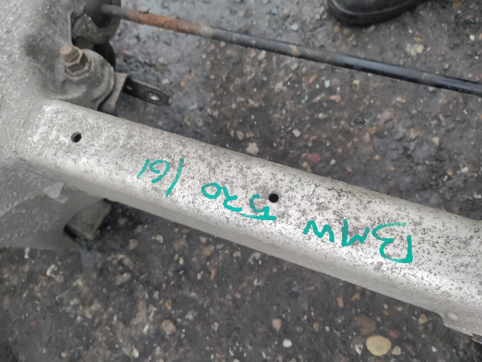 2012 BMW 5 SERIES F10 2.0 DIESEL AUTOMATIC REAR SUB FRAME