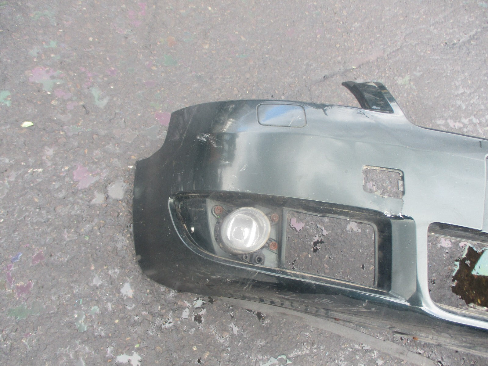AUDI A4 B6 2002 CABRIOLET FRONT BUMPER GREEN