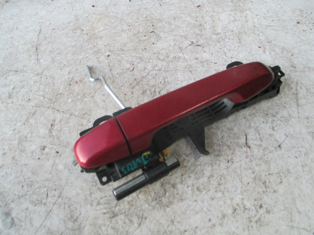TOYOTA AURIS 2018 MK2 NSF PASSENGER SIDE FRONT EXTERIOR DOOR HANDLE RED