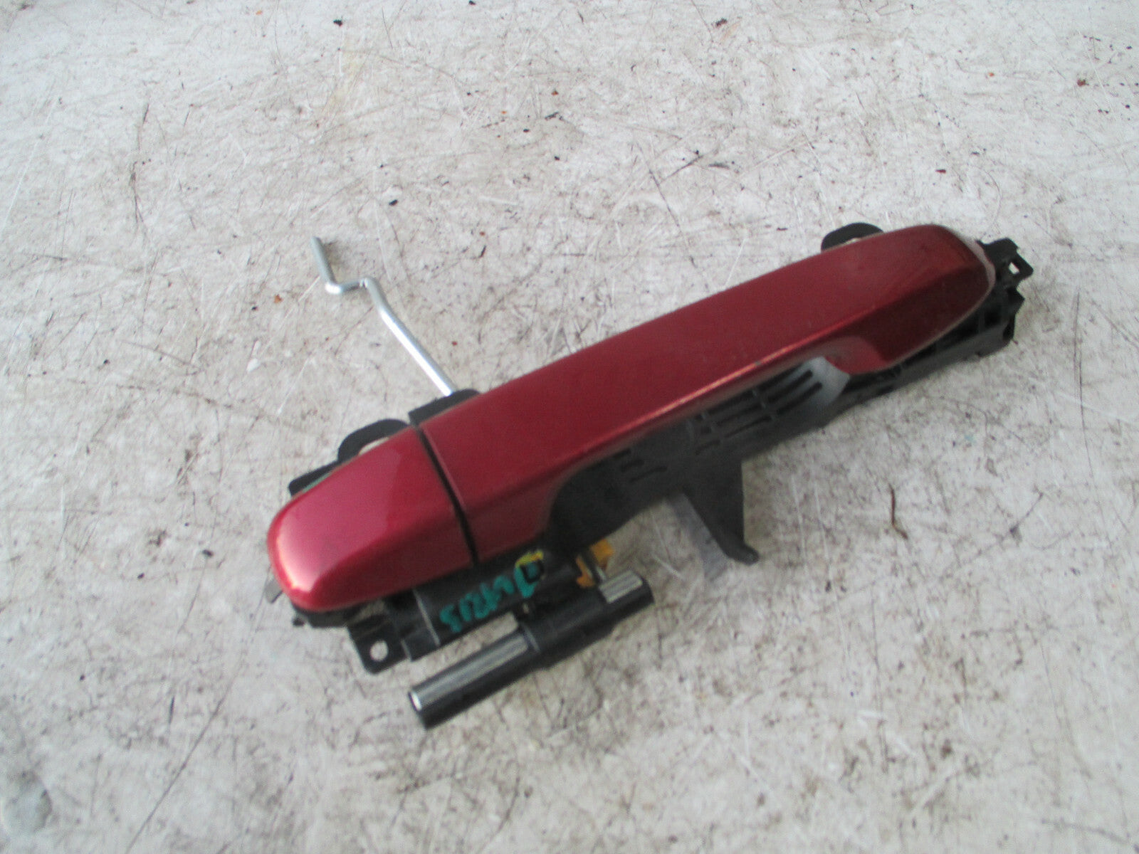 TOYOTA AURIS 2018 MK2 NSF PASSENGER SIDE FRONT EXTERIOR DOOR HANDLE RED