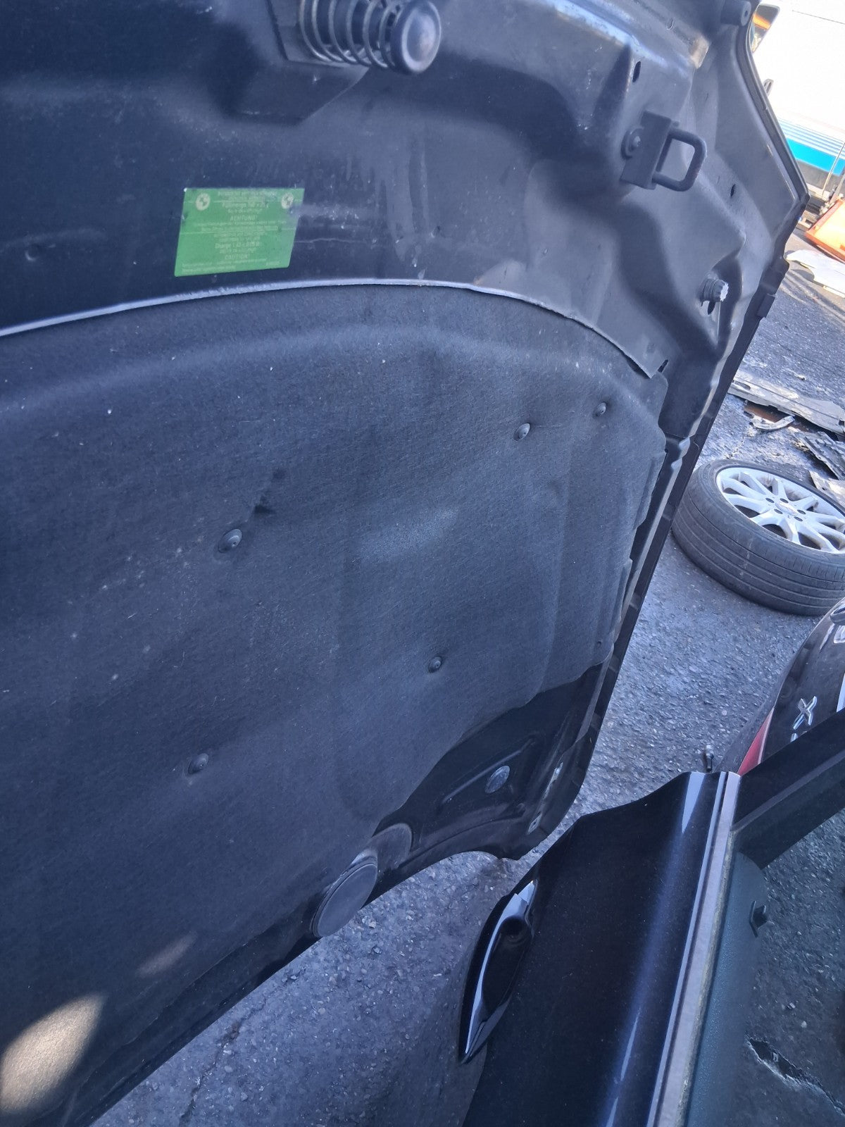 2004 BMW X3 E83 FRONT BONNET HOOD PANEL BLACK