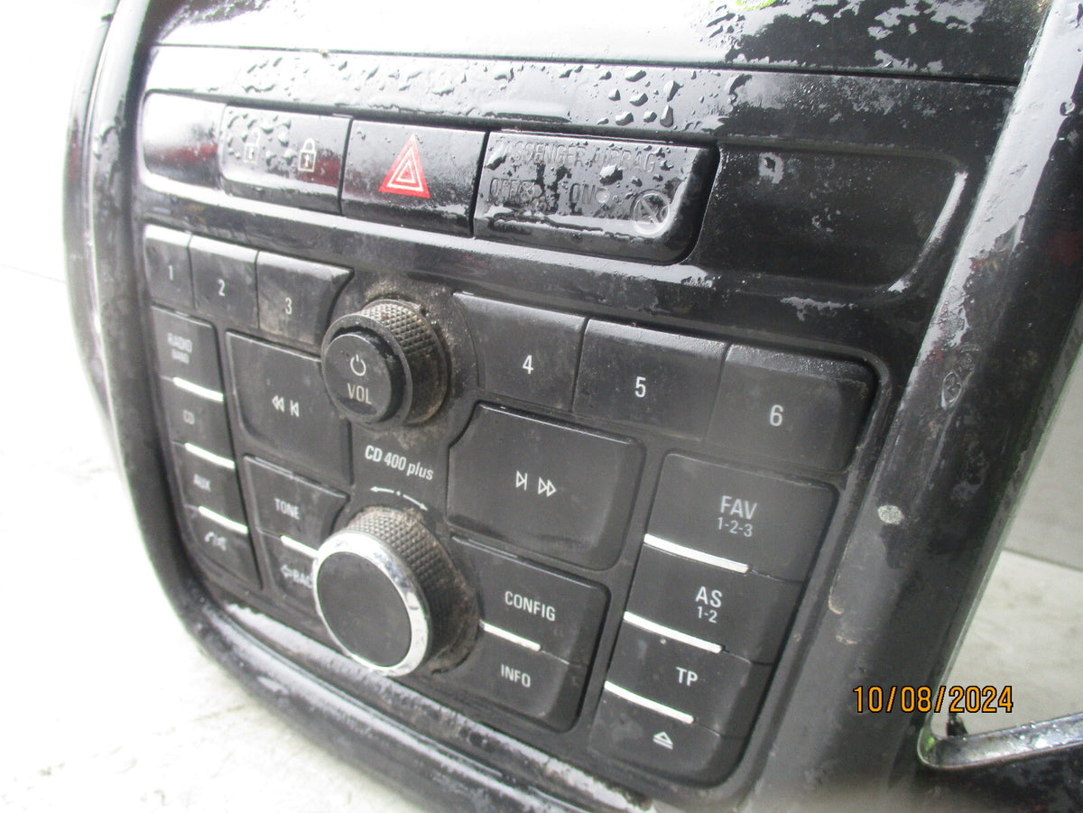 2016 VAUXHALL ZAFIRA C MULTIMEDIA STEREO RADIO CONTROL PANEL  A2C87291100