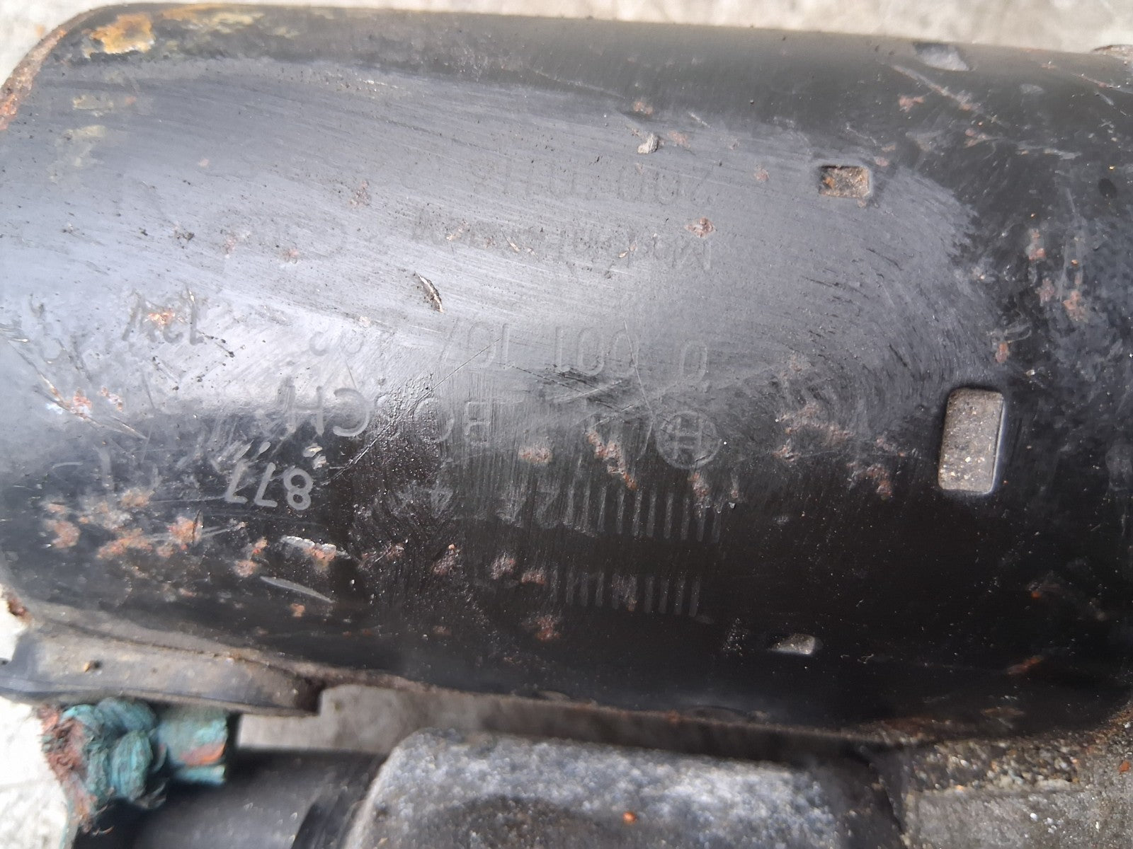 2008 VAUXHALL ASTRA H STARTER MOTOR 24436877