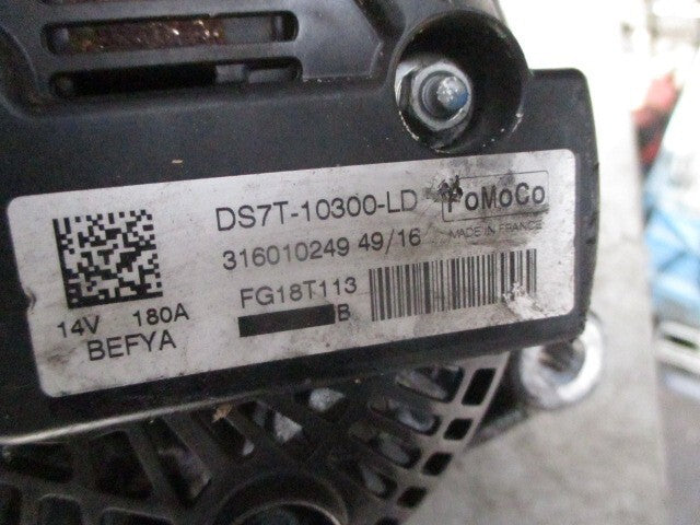 2018 FORD MONDEO MK5 1.5 DIESEL ENGINE ALTERNATOR DS7T10300LD