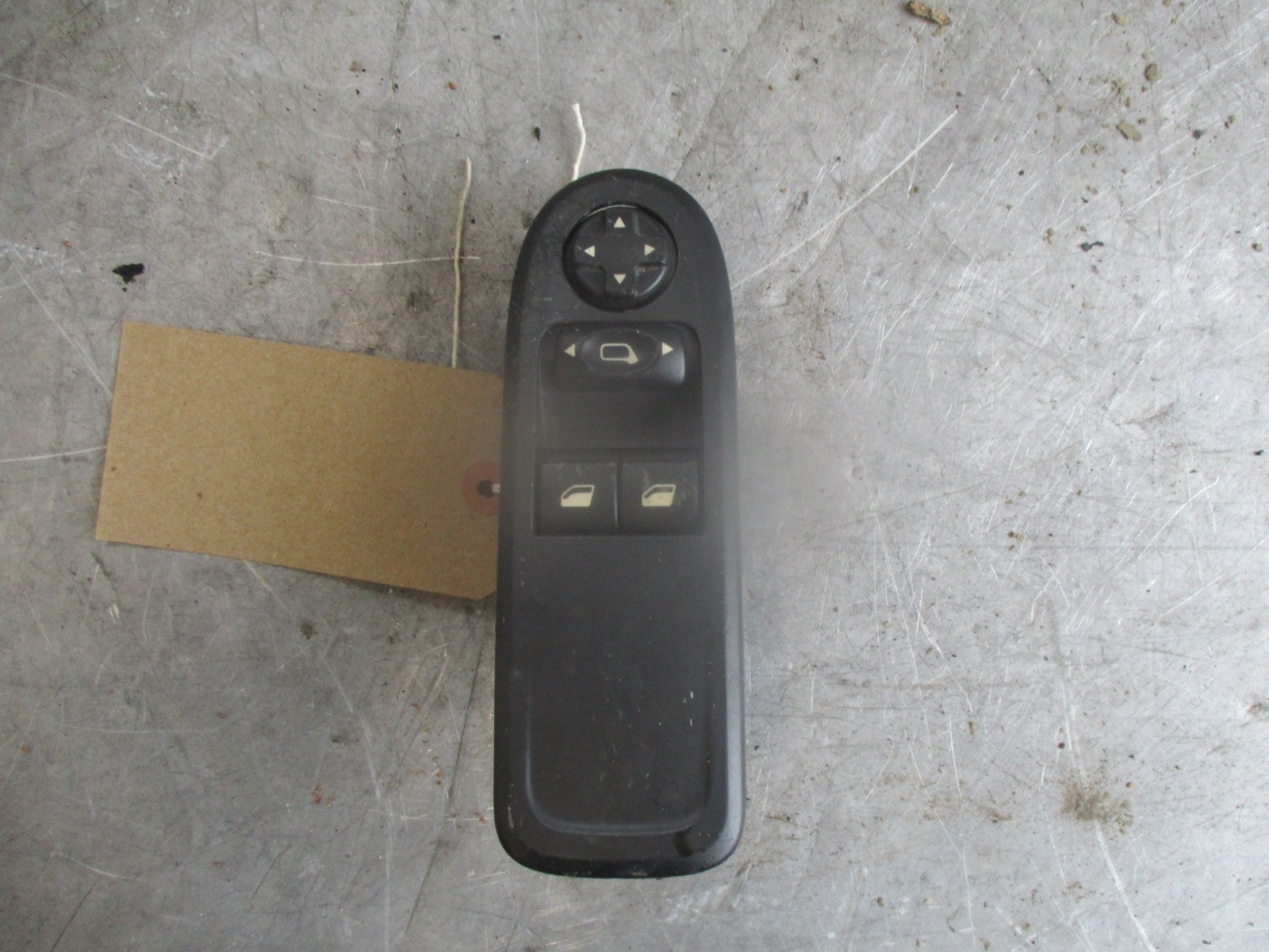 PEUGEOT 308 MK1 2007 5 DOOR OSF DRIVER SIDE FRONT WINDOW SWITCH 9556518677