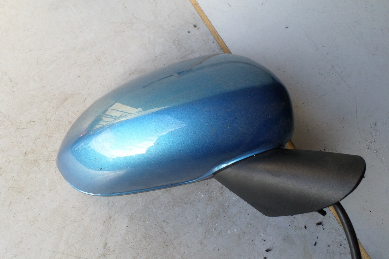 VAUXHALL CORSA 2006 - 2011 D OS DRIVER SIDE DOOR WING MIRROR BLUE ELECTRIC