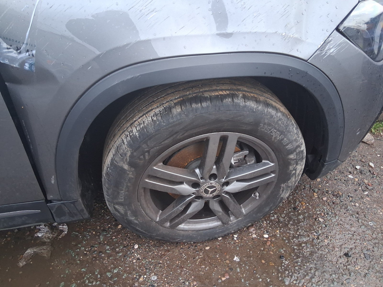 2025 MERCEDES BENZ GLA 180 H247 OSF DRIVER SIDE FRONT RIGHT WHEEL ARCH TRIM