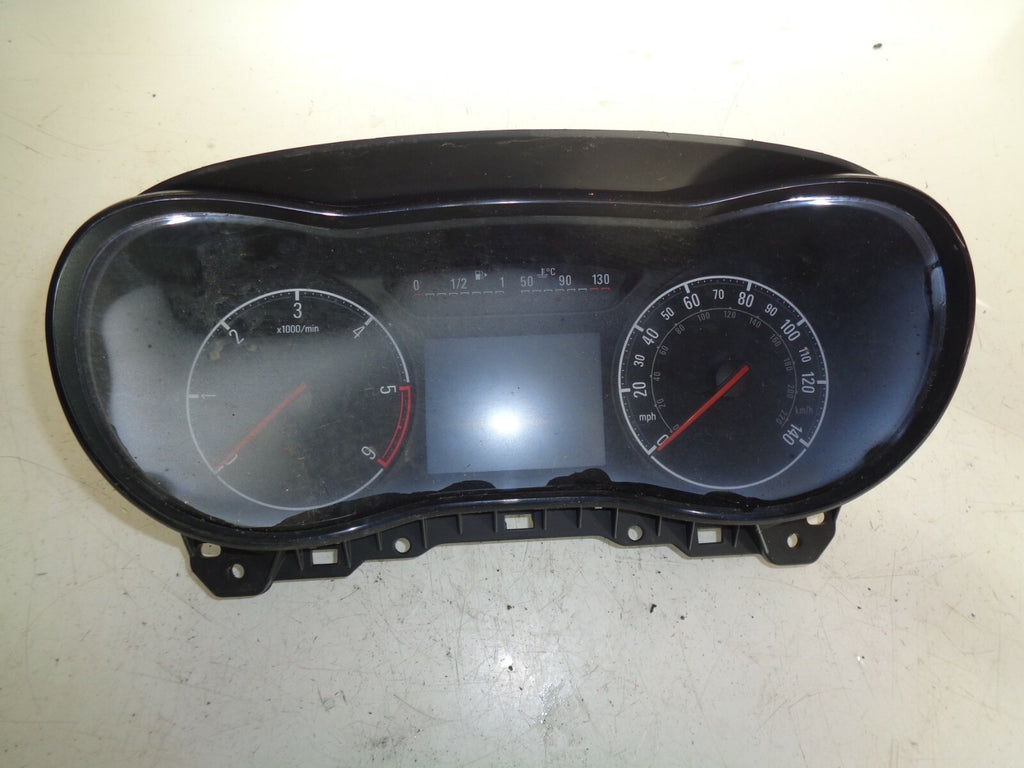 VAUXHALL CORSA E MK4 2016 1.2 PETROL SPEEDO CLOCKS INSTRUMENT CLUSTER 39107239