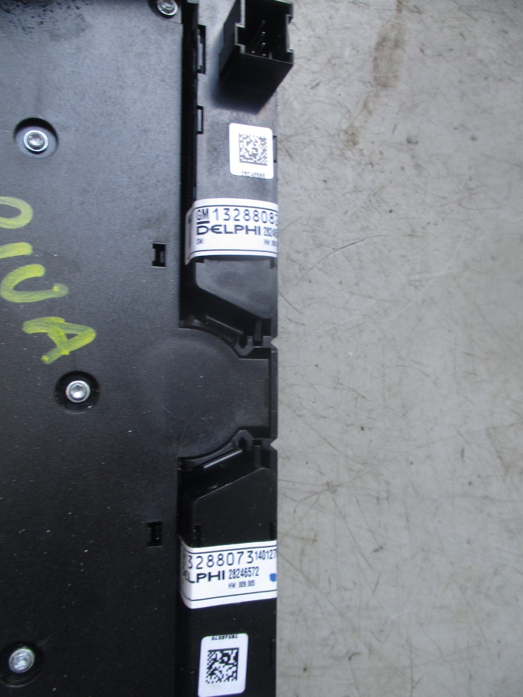2014 VAUXHALL MERIVA RADIO CD PLAYER SWITCH PANEL CONTROL 13362777