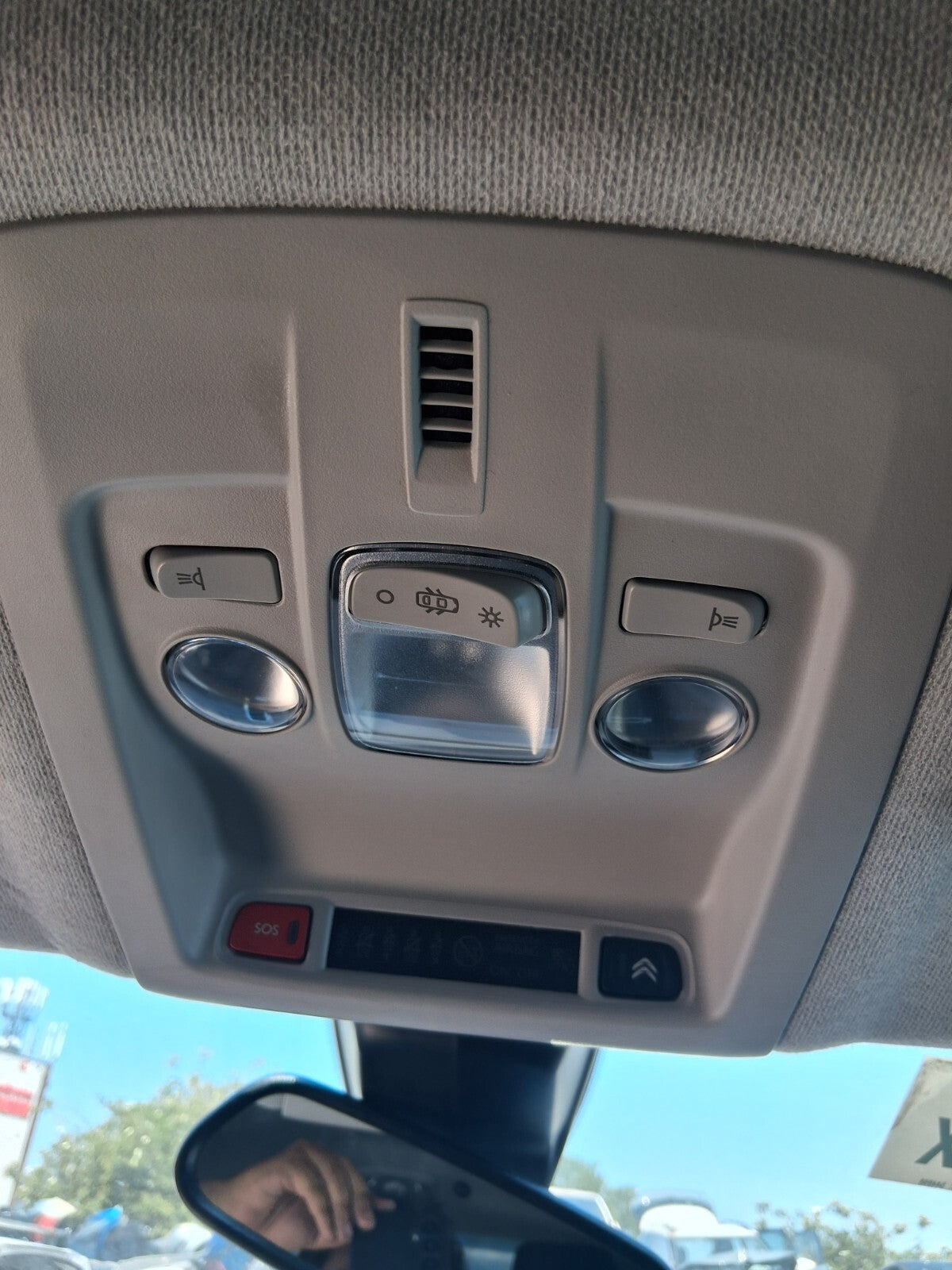2020 CITROEN C4 CACTUS FRONT ROOF INTERIOR READING LIGHT LAMP