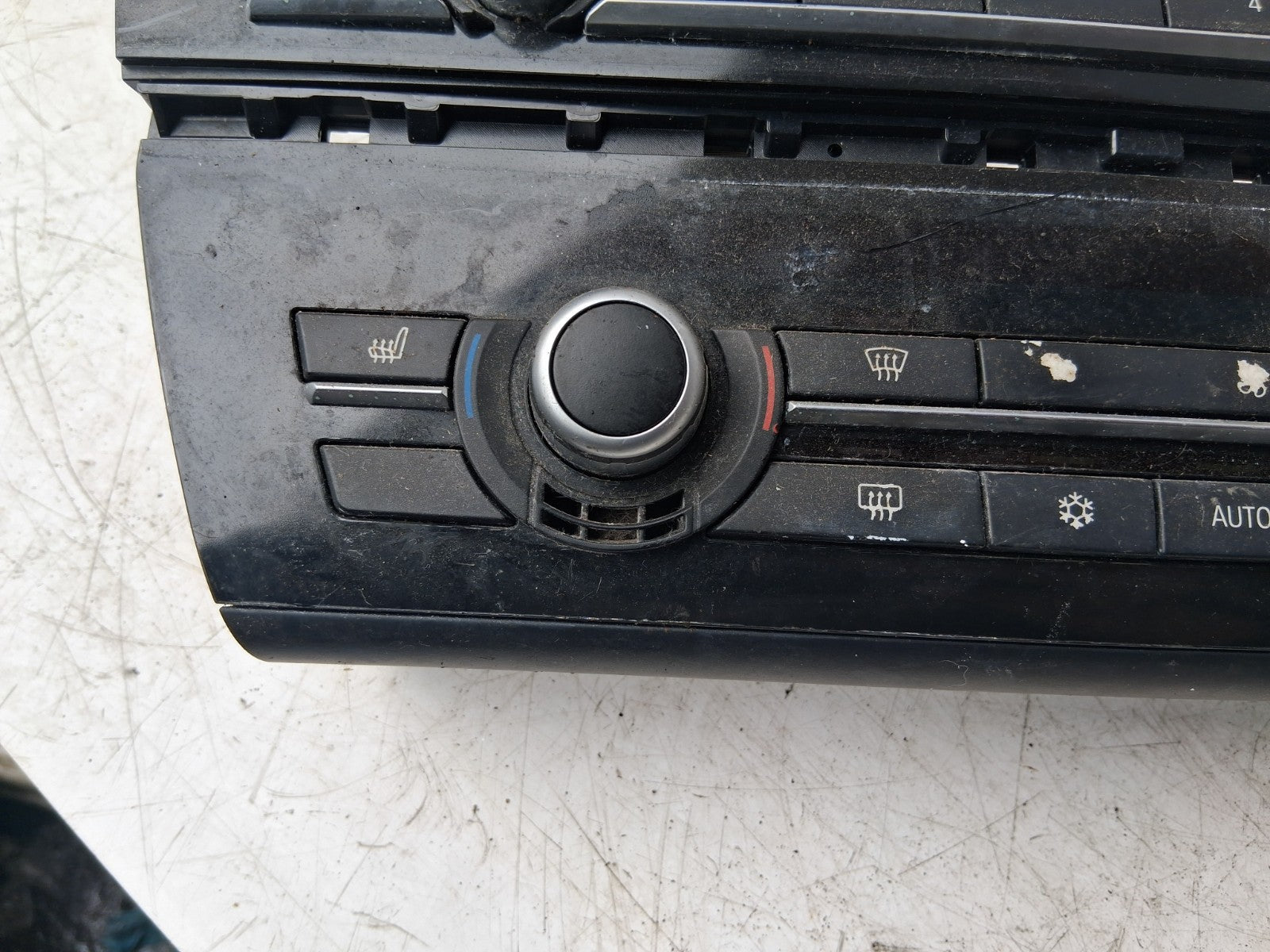 2010 BMW 5 SERIES F10 HEATER CONTROL SWITCH PANEL 9241243