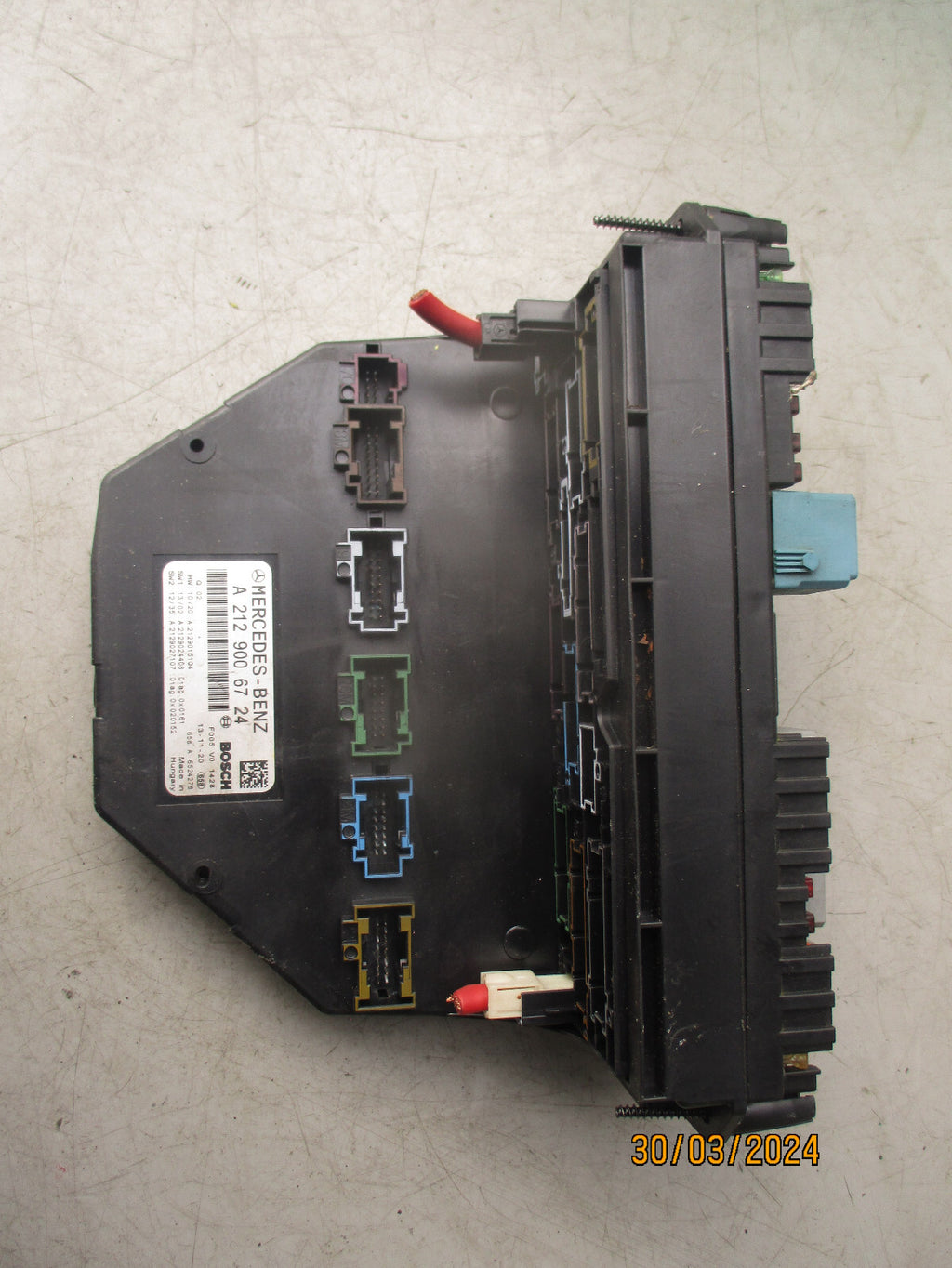 2014 MERCEDES BENZ C CLASS W204 FUSE BOX MODULE A2129006724