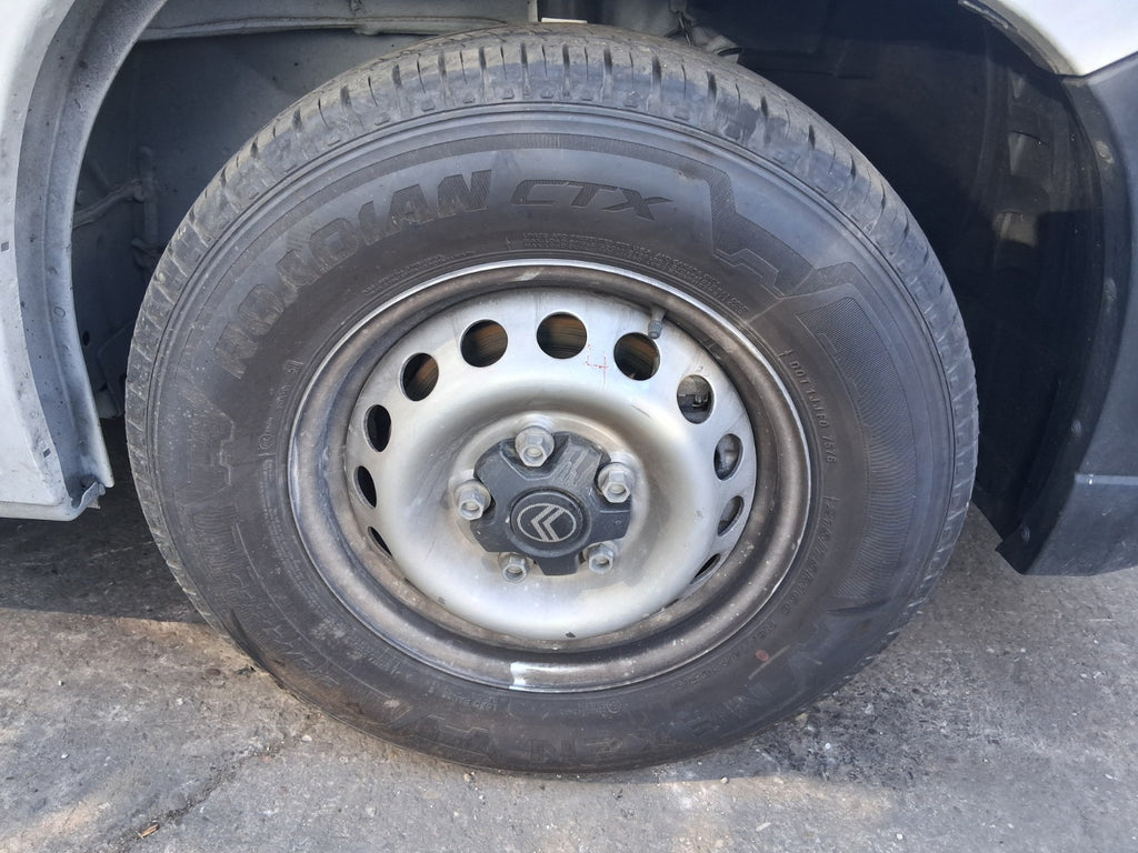 2025 CITROEN RELAY MK3 16 INCH STEEL WHEEL WITH TYRE 215/75R16C REF 4