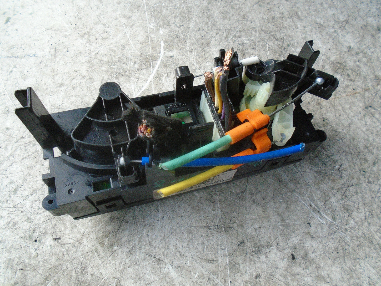 PEUGEOT 207 2008 HEATER AC CLIMATE CONTROL PANEL SWITCH