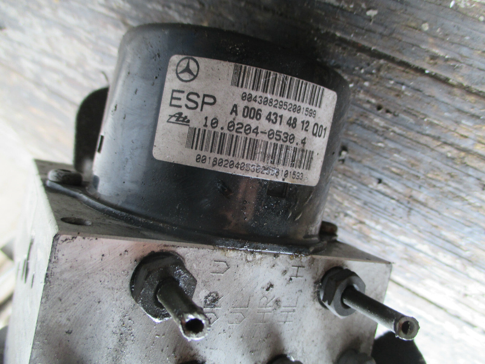 MERCEDES BENZ SLK R171 2010 ABS PUMP + MODULE A0375453632