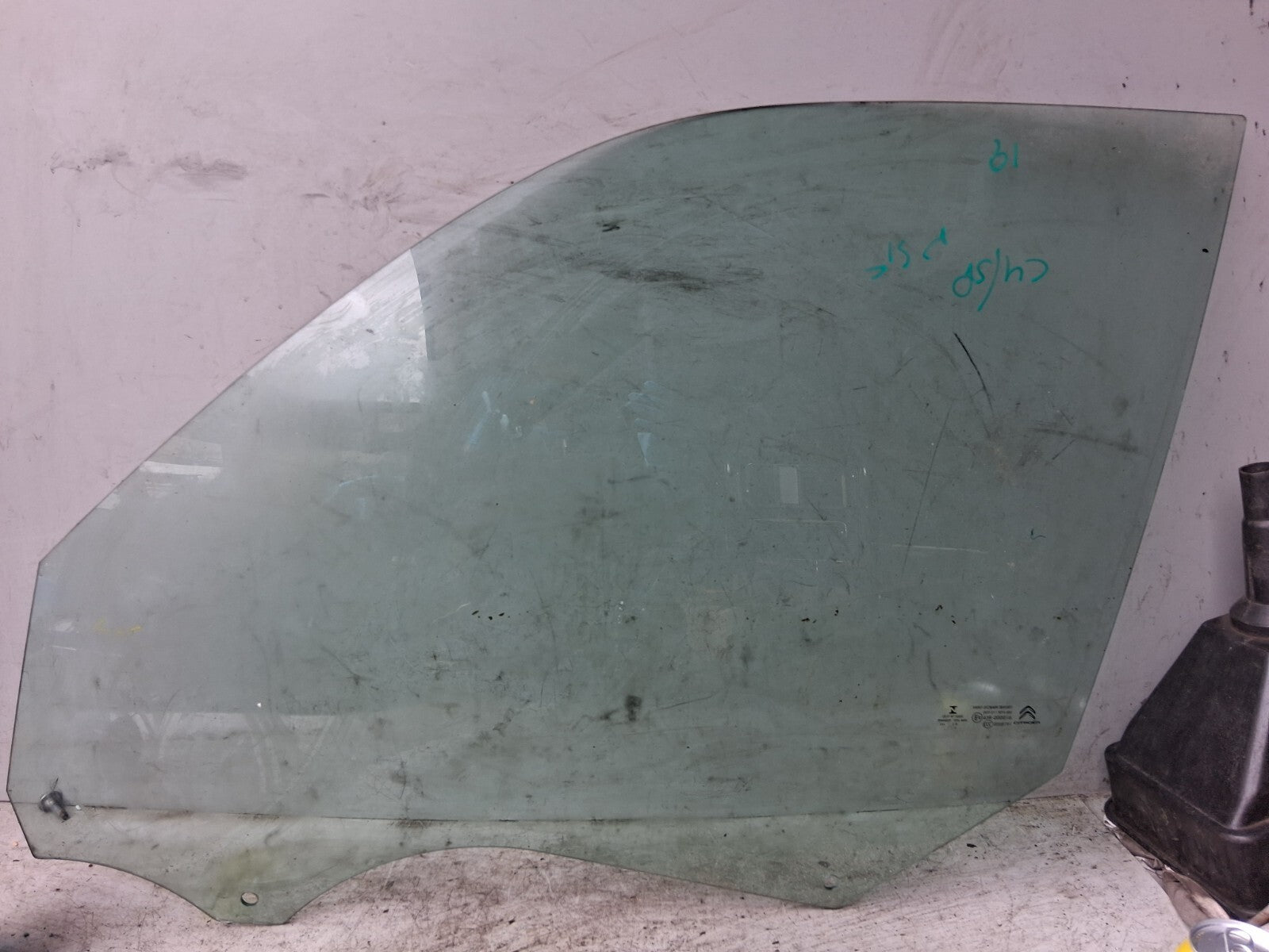 2019 CITROEN C4 CACTUS NSF PASSENGER SIDE FRONT LEFT WINDOW GLASS 43R000016