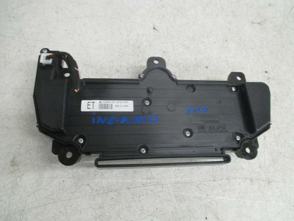 VAUXHALL INSIGNIA MK1 2010 RADIO CONTROL UNIT 13321292