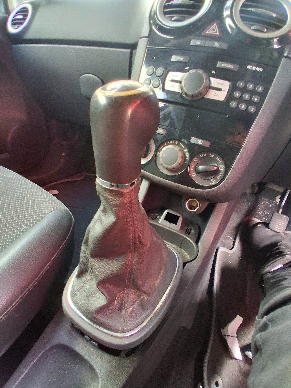 2009 VAUXHALL CORSA D MANUAL GEAR STICK GEAR SHIFTER GEAR LEVER