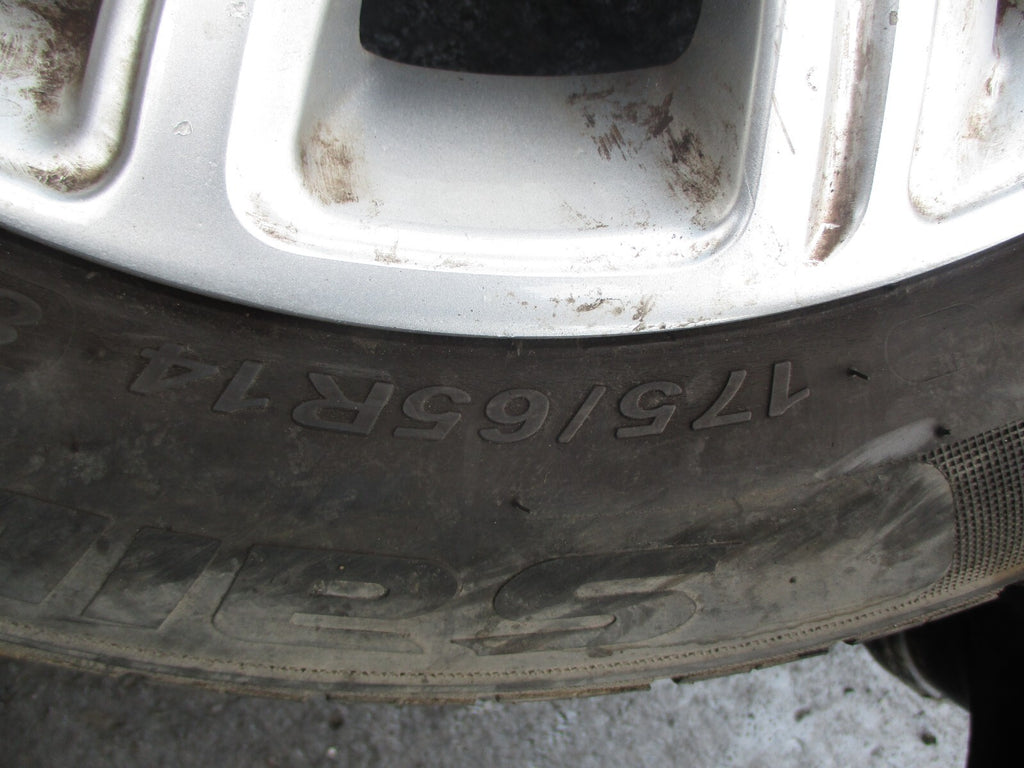 KIA PICANTO MK3 2021 ALLOY WHEEL WITH TYRE 175/65R14