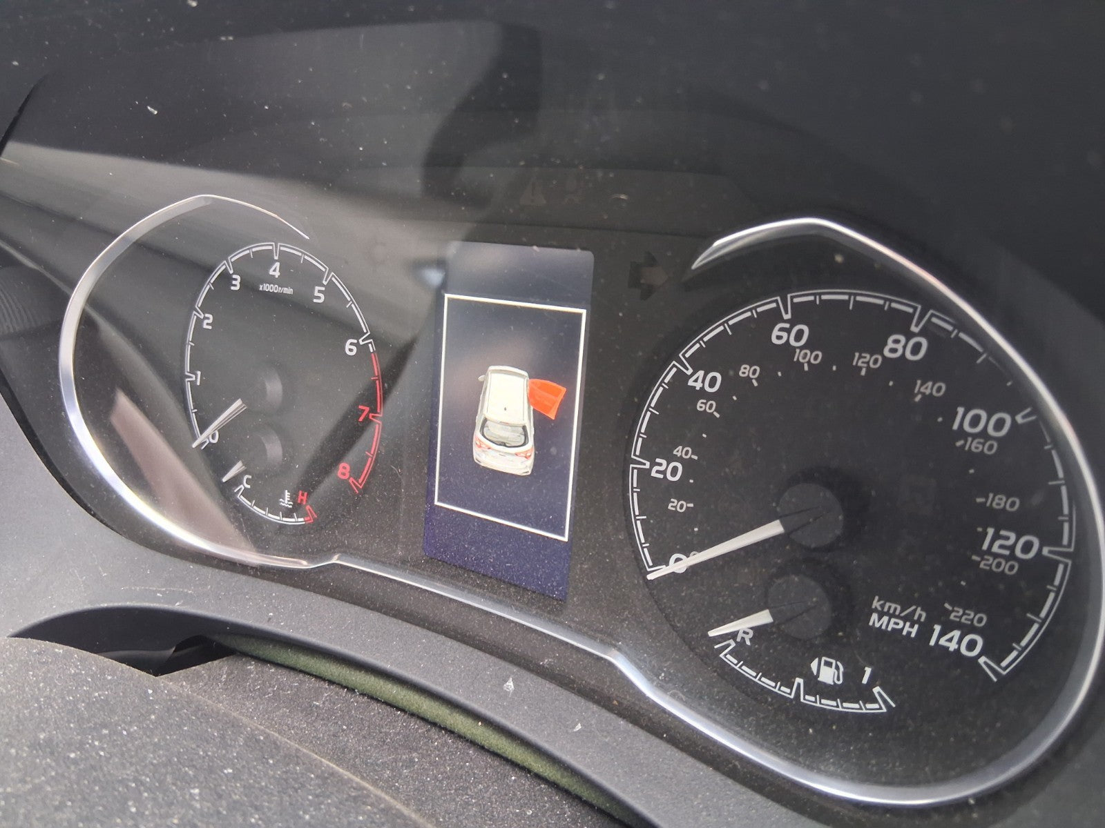 TOYOTA YARIS MK3 2019 1.5 PETROL MANUAL SPEEDO INSTRUMENT CLUSTER