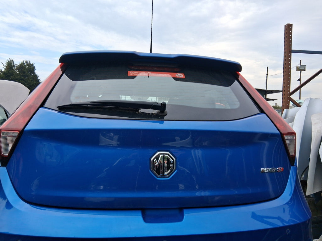 2021 MG 3 MK2 EXCLUSIVE FACELIFT BARE TAILGATE BOOTLID REGAL MOUNTAIN BLUE 5JSJ
