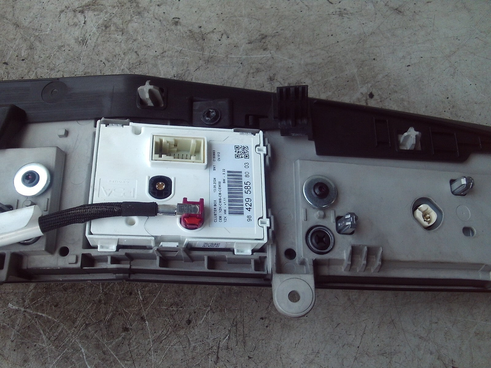 2024 ASTRA L INSTRUMENT CLUSTER SPEEDOMETER MULTIMEDIA & NAV SCREEN 9842958580