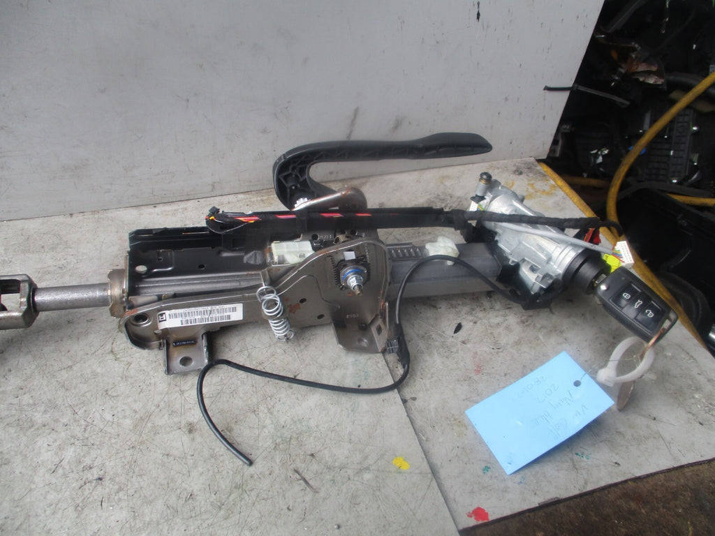 2017 VOLKSWAGEN GOLF STEERING COLUMN BARREL & KEY 5Q2419502AE